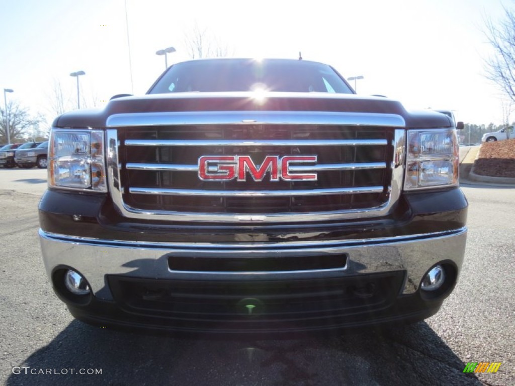 2013 Sierra 1500 SLT Crew Cab - Onyx Black / Ebony photo #2