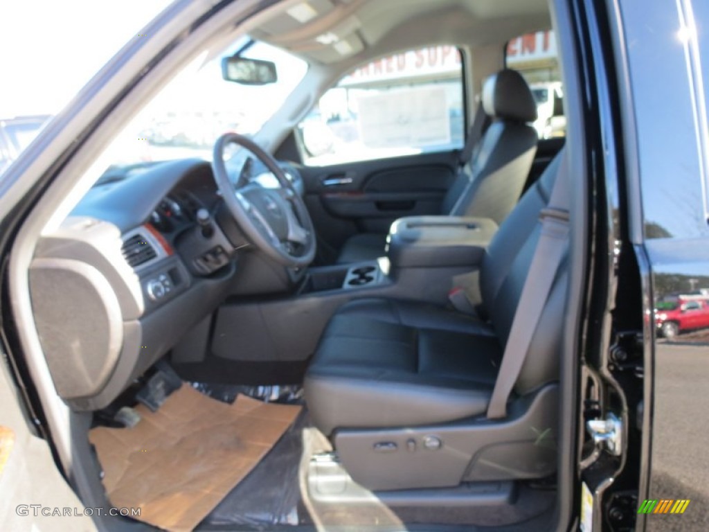 2013 Sierra 1500 SLT Crew Cab - Onyx Black / Ebony photo #10