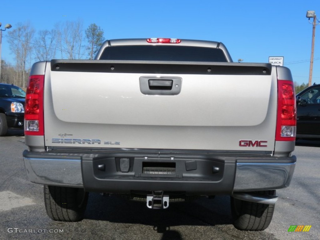 2013 Sierra 1500 SLE Crew Cab - Steel Gray Metallic / Ebony photo #6