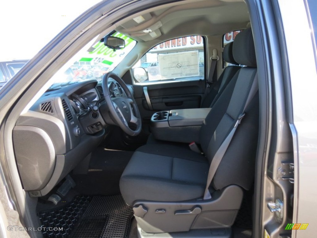 2013 Sierra 1500 SLE Crew Cab - Steel Gray Metallic / Ebony photo #10