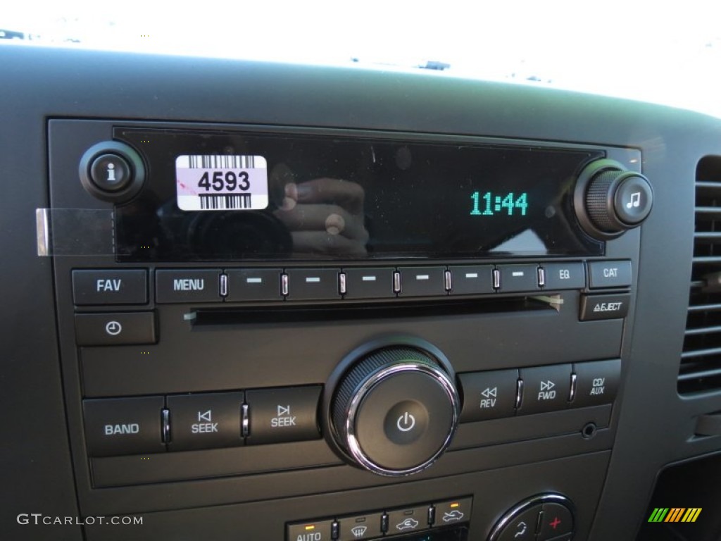 2013 Sierra 1500 SLE Crew Cab - Steel Gray Metallic / Ebony photo #16