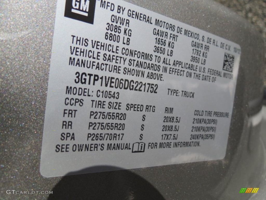 2013 Sierra 1500 SLE Crew Cab - Steel Gray Metallic / Ebony photo #18
