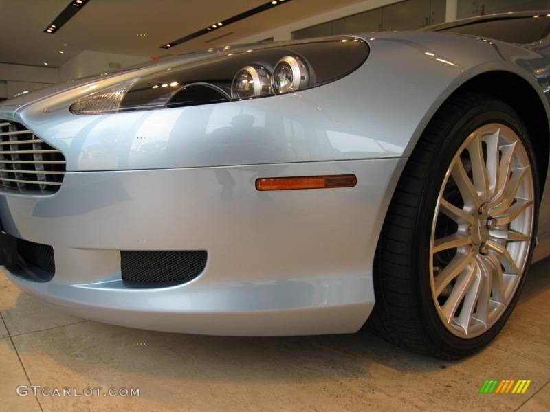 2005 DB9 Coupe - Titanium Silver / Caspian Blue photo #9