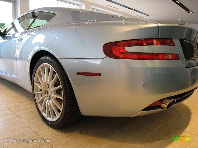 2005 DB9 Coupe - Titanium Silver / Caspian Blue photo #10