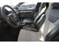 2007 Audi S4 Ebony/Silver Interior Front Seat Photo