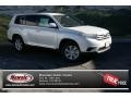 2013 Blizzard White Pearl Toyota Highlander V6 4WD  photo #1