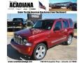 2012 Deep Cherry Red Crystal Pearl Jeep Liberty Jet  photo #1