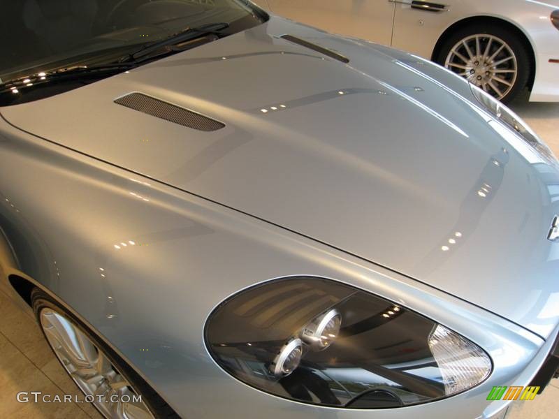 2005 DB9 Coupe - Titanium Silver / Caspian Blue photo #16
