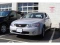 Clear Silver 2005 Kia Spectra SX Sedan