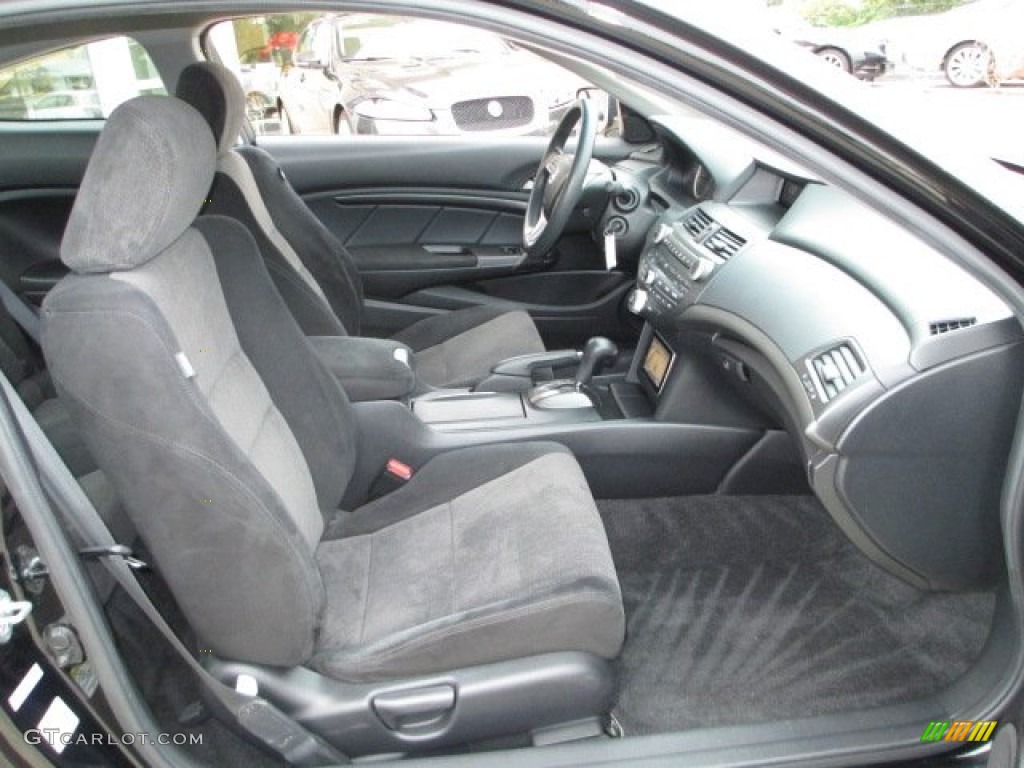 2009 Accord LX-S Coupe - Crystal Black Pearl / Black photo #13