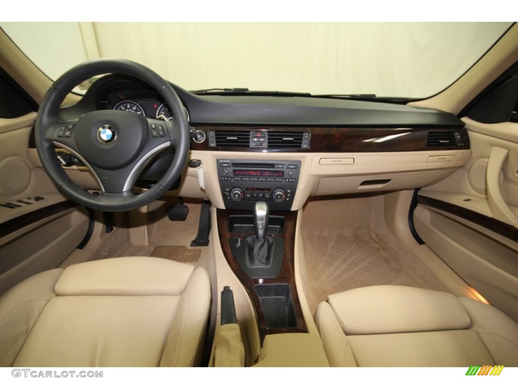 2011 3 Series 335i Sedan - Deep Sea Blue Metallic / Beige photo #4