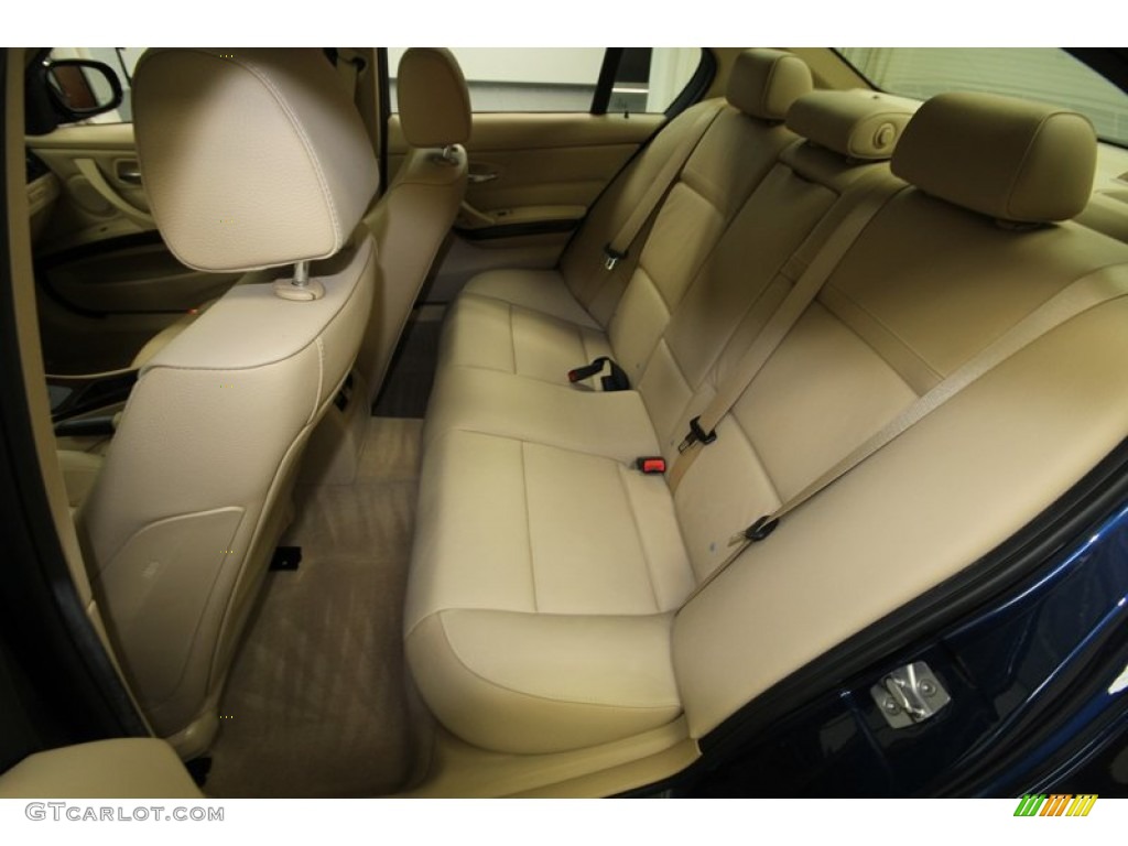 2011 3 Series 335i Sedan - Deep Sea Blue Metallic / Beige photo #14