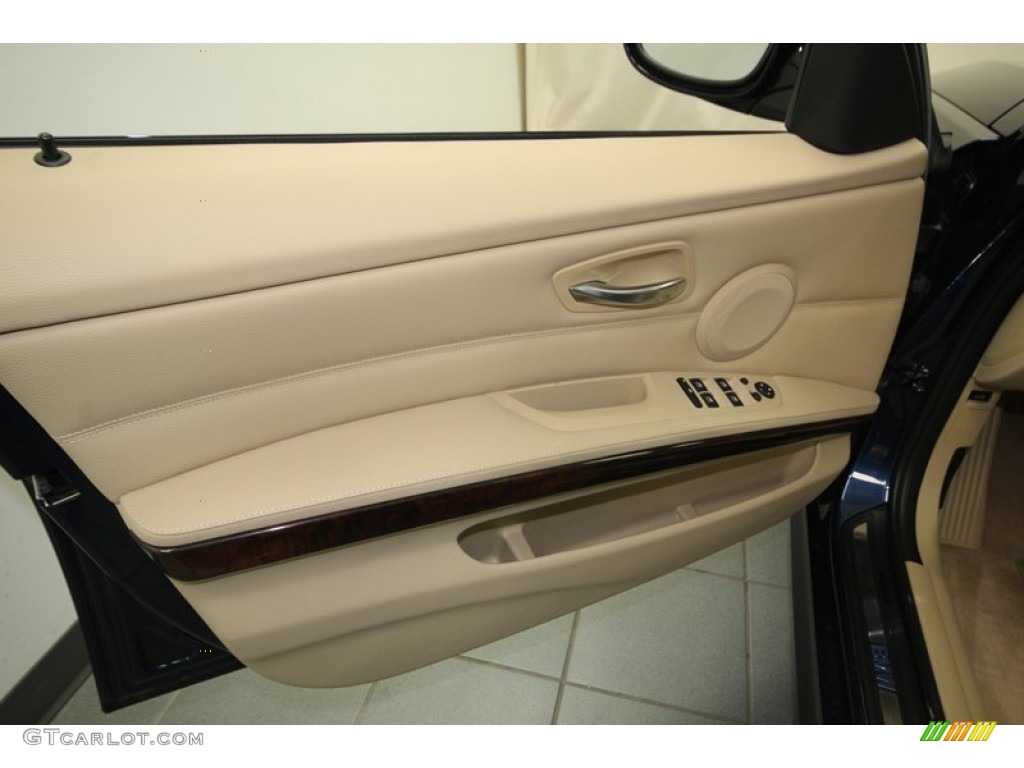 2011 3 Series 335i Sedan - Deep Sea Blue Metallic / Beige photo #15