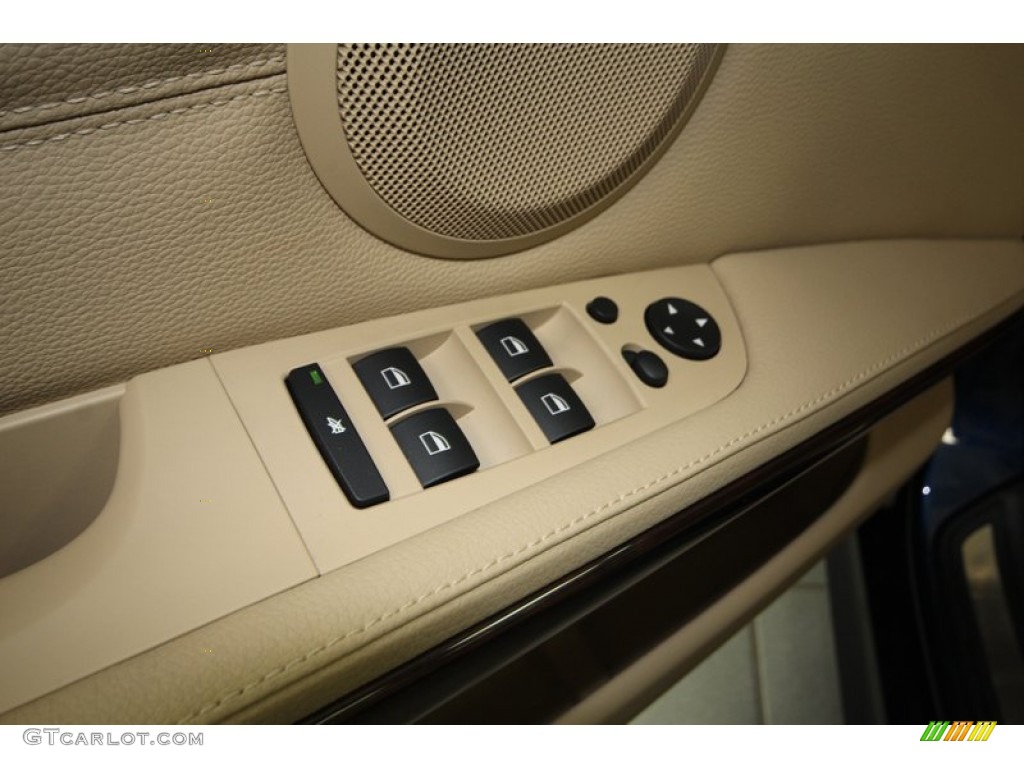 2011 3 Series 335i Sedan - Deep Sea Blue Metallic / Beige photo #16