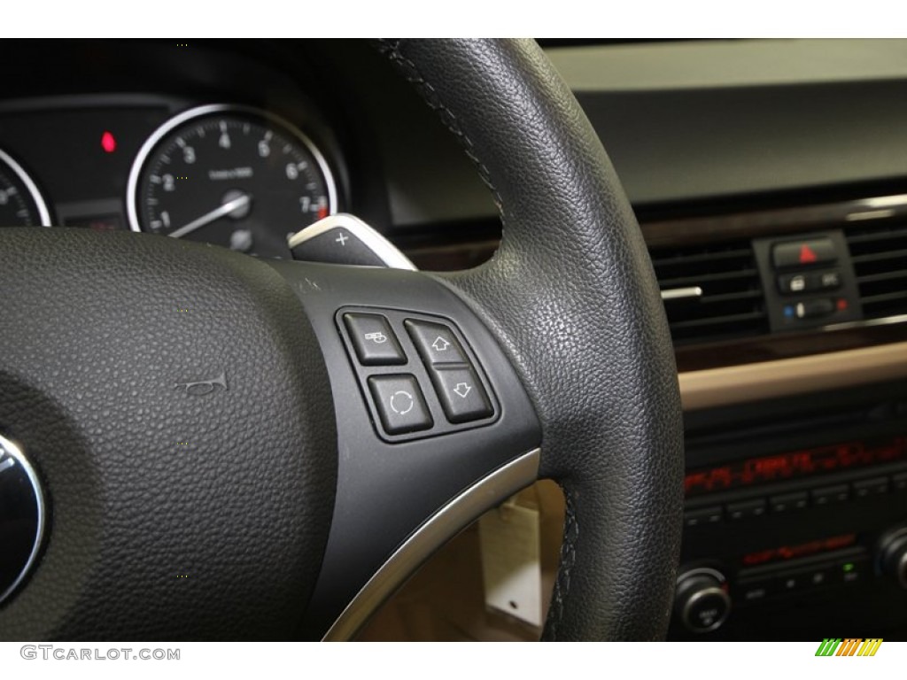 2011 3 Series 335i Sedan - Deep Sea Blue Metallic / Beige photo #24