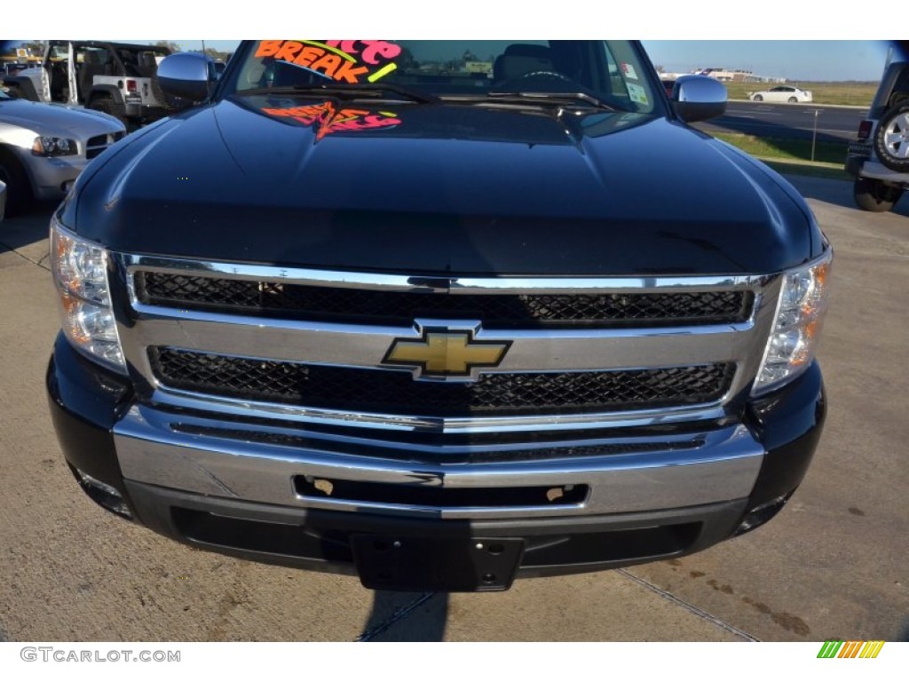 2011 Silverado 1500 LT Extended Cab - Black / Ebony photo #11