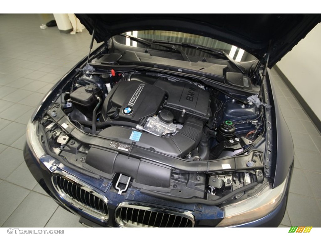 2011 3 Series 335i Sedan - Deep Sea Blue Metallic / Beige photo #40