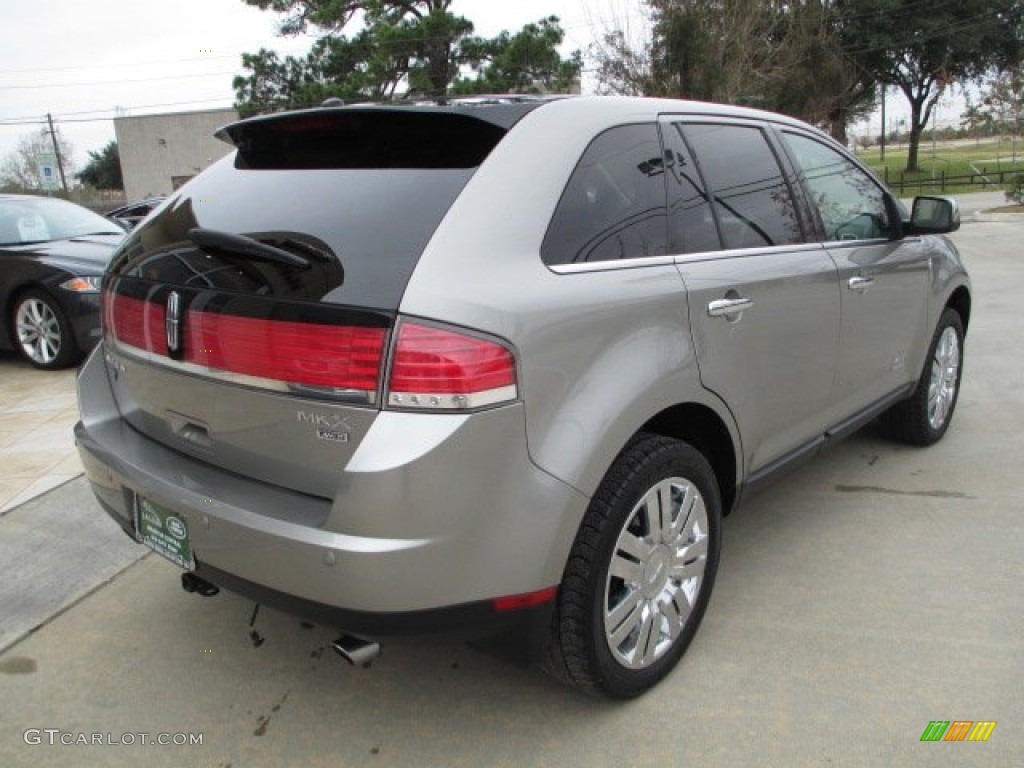 2008 MKX AWD - Vapor Silver Metallic / Charcoal Black photo #6
