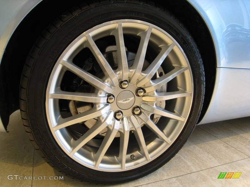 2005 DB9 Coupe - Titanium Silver / Caspian Blue photo #24
