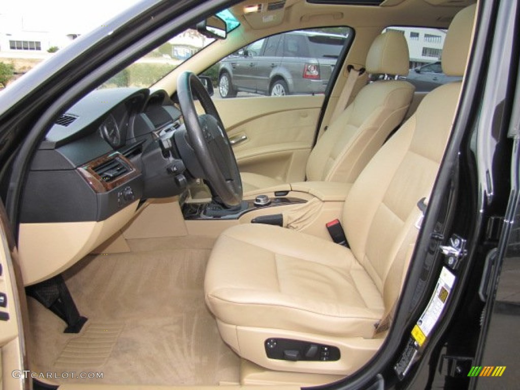 2007 BMW 5 Series 530i Sedan Front Seat Photo #75494653