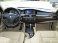 2007 BMW 5 Series Beige Interior Dashboard Photo