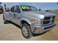 Bright Silver Metallic 2012 Dodge Ram 3500 HD ST Crew Cab 4x4 Dually Exterior