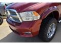 2012 Deep Cherry Red Crystal Pearl Dodge Ram 1500 Laramie Limited Crew Cab 4x4  photo #13