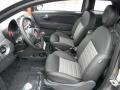 2013 Fiat 500 Sport Nero/Grigio/Nero (Black/Gray/Black) Interior Front Seat Photo