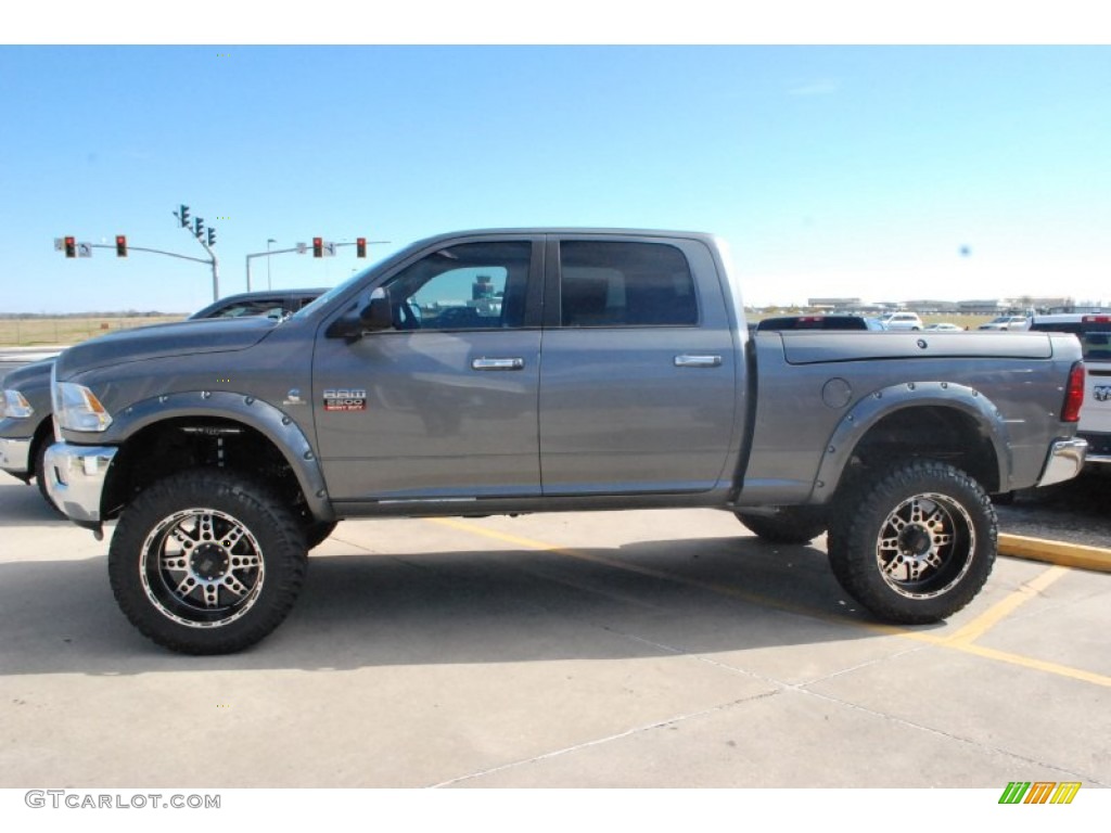 2012 Ram 2500 HD SLT Crew Cab 4x4 - Mineral Gray Metallic / Dark Slate/Medium Graystone photo #2