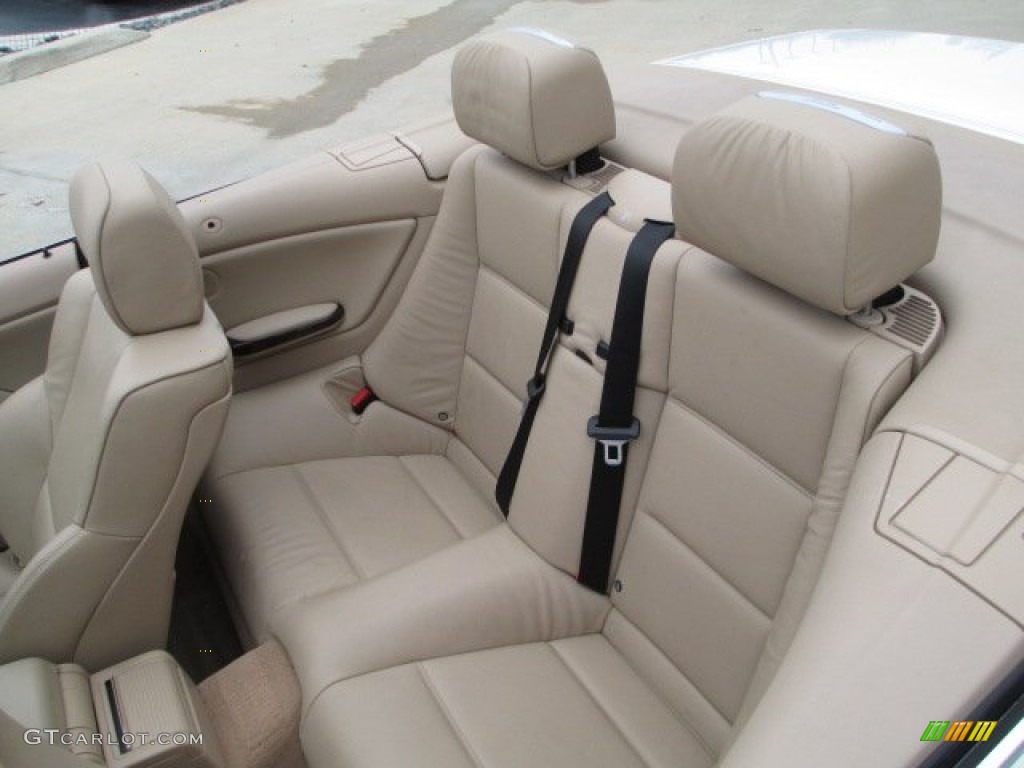 2005 3 Series 330i Convertible - Alpine White / Sand photo #4