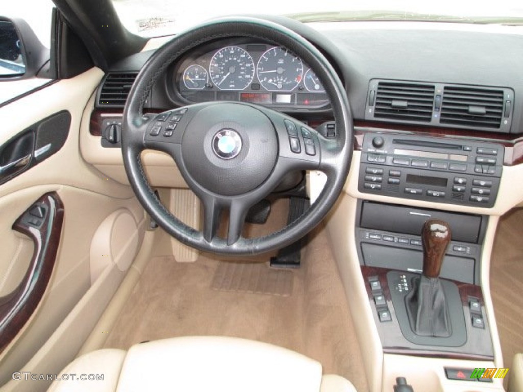 2005 3 Series 330i Convertible - Alpine White / Sand photo #11