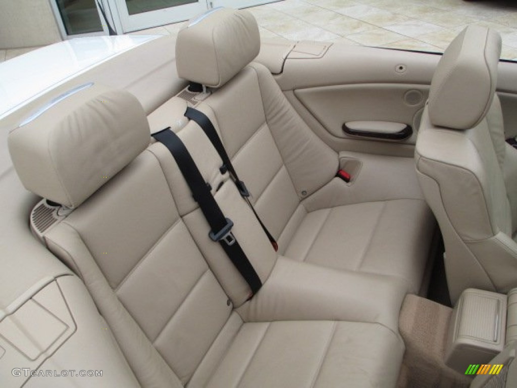 2005 3 Series 330i Convertible - Alpine White / Sand photo #14