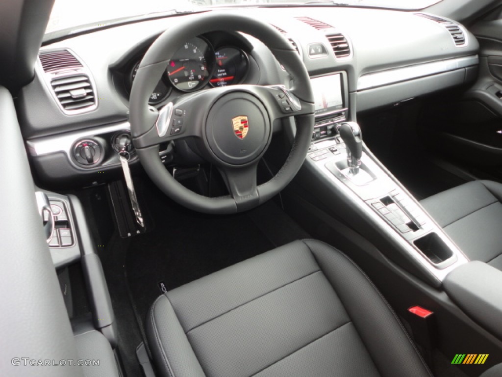 Black Interior 2013 Porsche Boxster Standard Boxster Model Photo #75496103