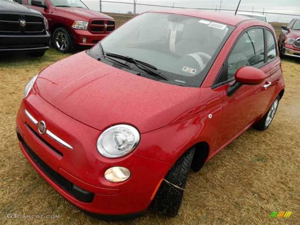 Rosso (Red) 2013 Fiat 500 Pop Exterior Photo #75496208
