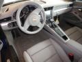 2013 Porsche 911 Platinum Grey Interior Prime Interior Photo