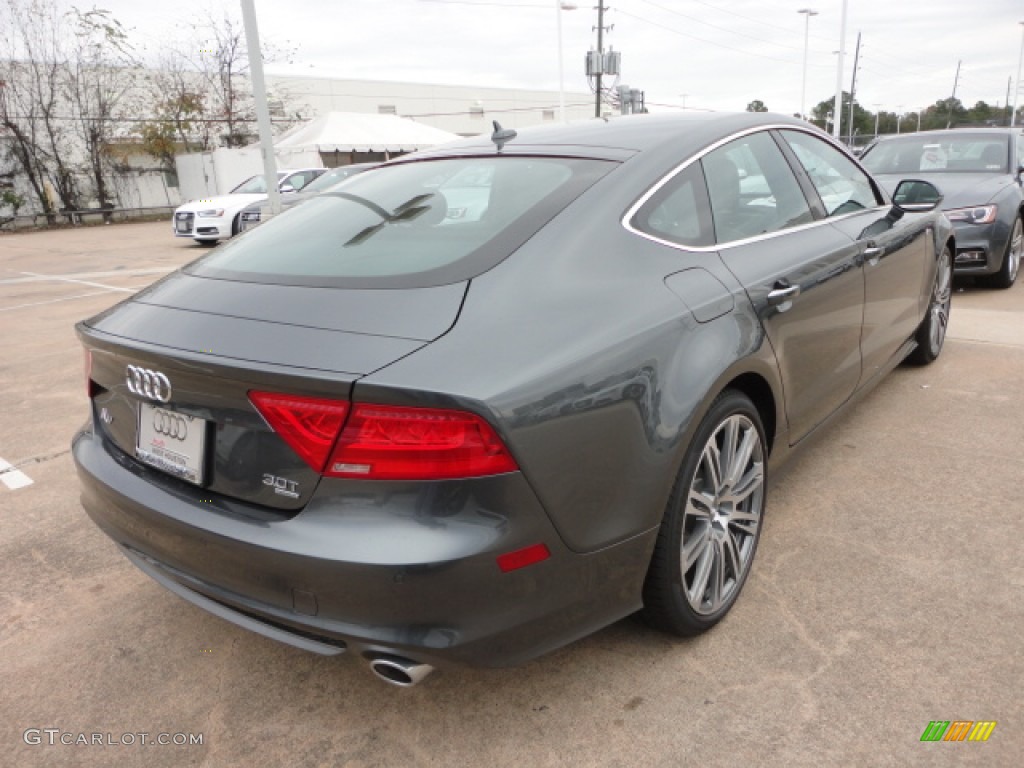 2013 A7 3.0T quattro Prestige - Daytona Gray Pearl Effect / Black photo #6