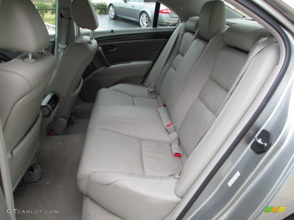 2009 Acura RL 3.7 AWD Sedan Rear Seat Photo #75496637