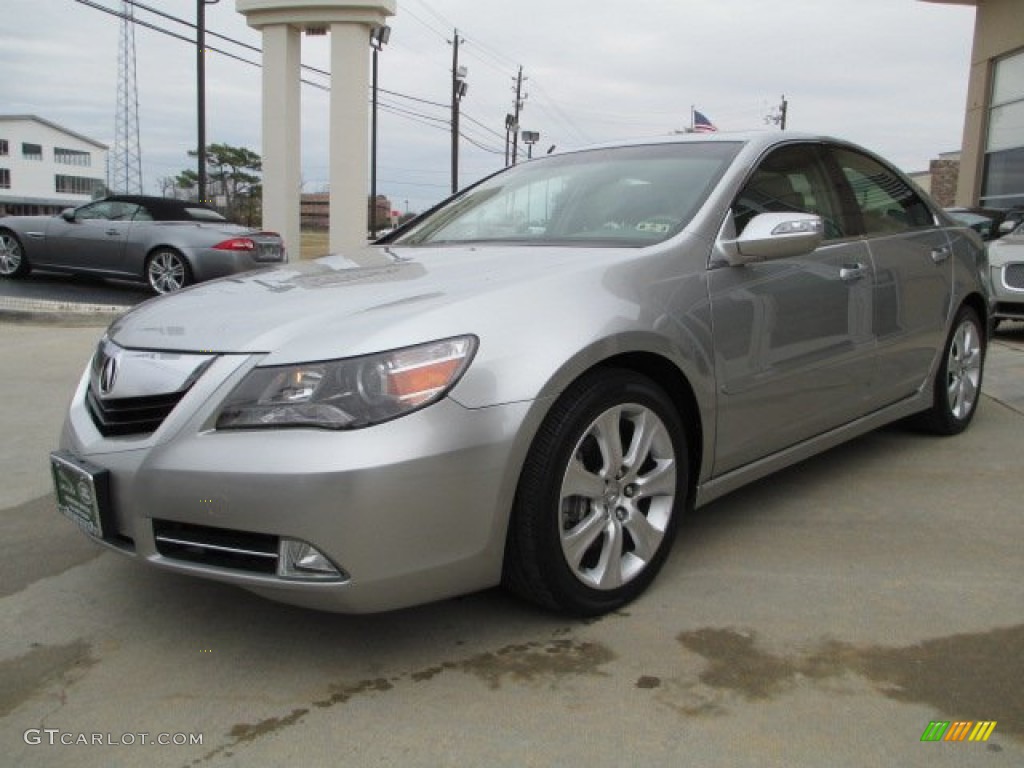 Platinum Frost Metallic 2009 Acura RL 3.7 AWD Sedan Exterior Photo #75496778