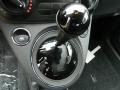2013 Fiat 500 Grigio/Nero (Gray/Black) Interior Transmission Photo
