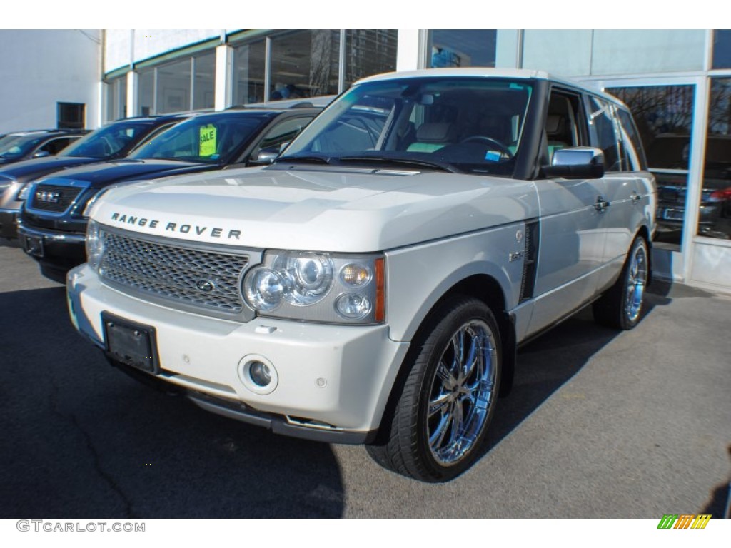 2006 Range Rover HSE - Chawton White / Sand/Jet photo #1