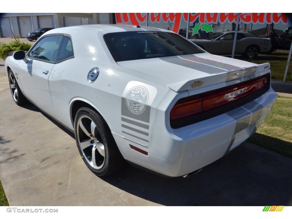 2013 Challenger SRT8 392 - Bright White / Dark Slate Gray photo #3