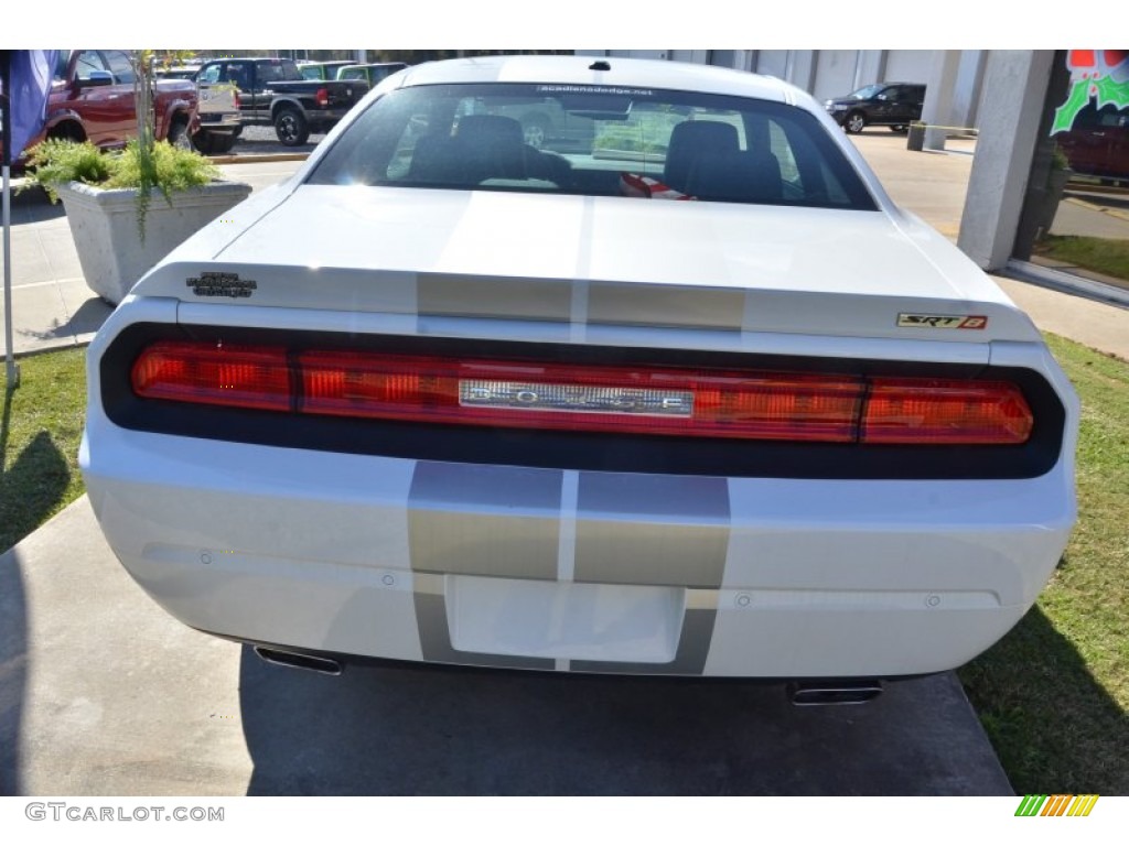 2013 Challenger SRT8 392 - Bright White / Dark Slate Gray photo #4