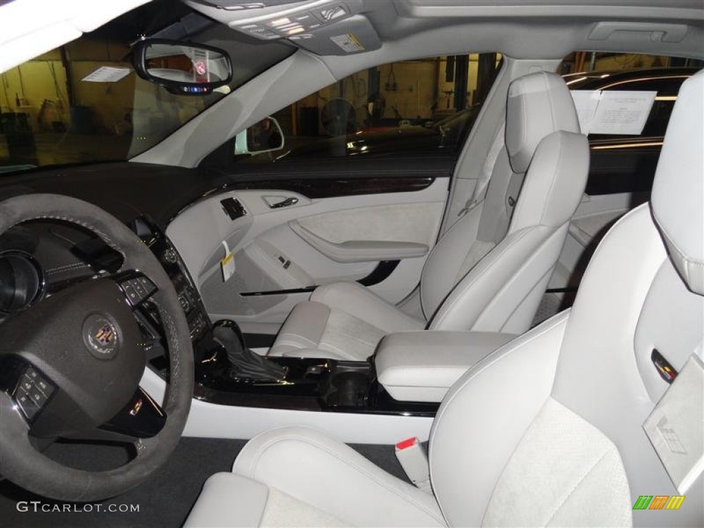 Light Titanium/Ebony Interior 2012 Cadillac CTS -V Sedan Photo #75497761