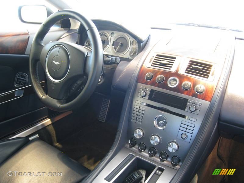 2005 DB9 Coupe - Titanium Silver / Caspian Blue photo #31