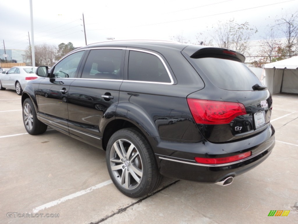 Orca Black Metallic 2013 Audi Q7 3.0 TFSI quattro Exterior Photo #75498656