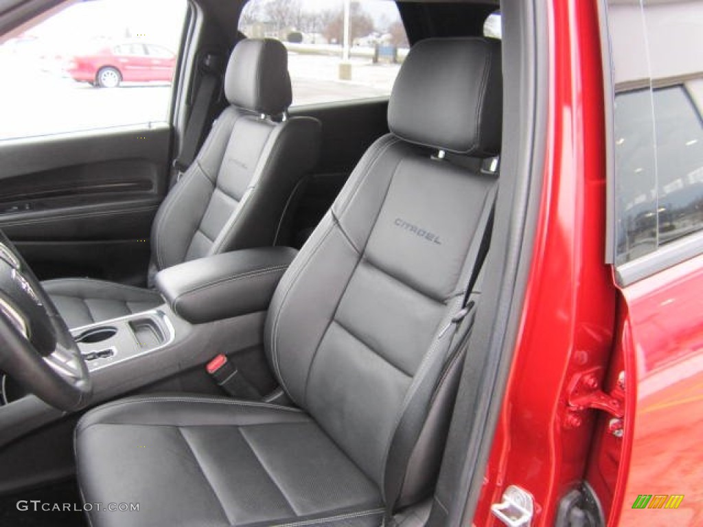 2012 Dodge Durango Citadel AWD Front Seat Photo #75499049