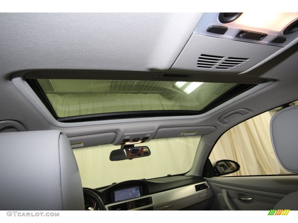 2009 3 Series 335xi Coupe - Space Grey Metallic / Grey photo #30