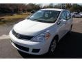 2012 Fresh Powder White Nissan Versa 1.8 S Hatchback  photo #9