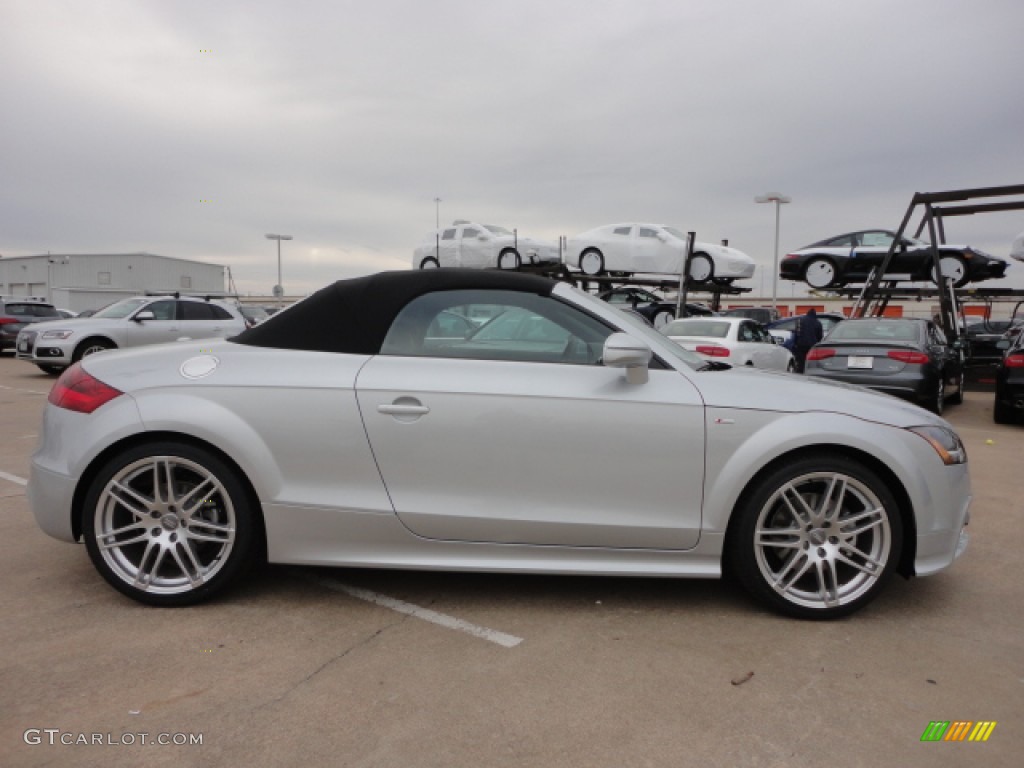 Ice Silver Metaliic 2013 Audi TT 2.0T quattro Roadster Exterior Photo #75500558