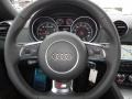 Black 2013 Audi TT 2.0T quattro Roadster Steering Wheel